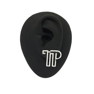 Theophilio + Large Logo Single Earring