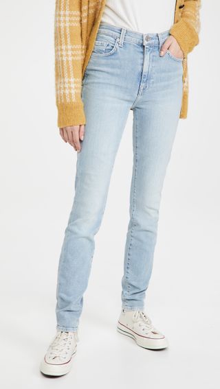 7 for All Mankind + The High Waist Skinny Jeans