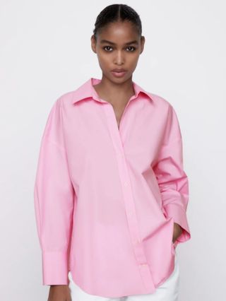 Zara + Poplin Shirt