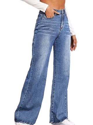 Hypowell + Baggy Distressed Jeans
