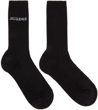 Jacquemus + Black Les Chaussettes Jacquemus Socks