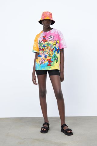 Zara + Tie Dye T-Shirt