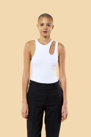 K.NGSLEY + Romain Ribbed Tank