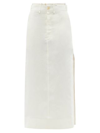 Jacquemus + Terraio Light Beige Skirt