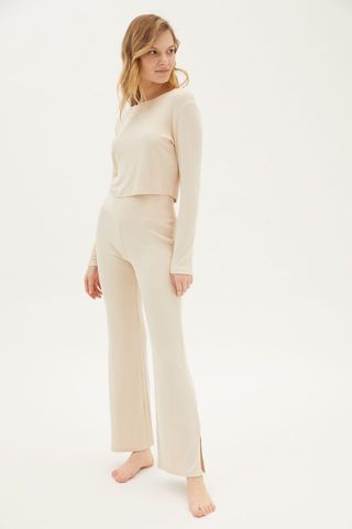 Year of Ours + Side-Slit Lounge Pant