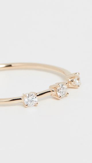 Lana Jewelry + 14k Round Diamond Ring