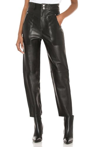 Song of Style + Seana Leather Pants