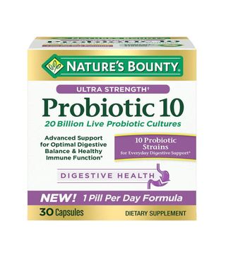 Nature's Bounty + Ultra Strength Probiotic 10