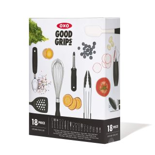 Oxo + Good Grips 18-Piece Everyday Kitchen Utensil Set