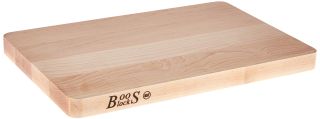 John Boos + Block Chop-N-Slice Maple Wood Edge Grain Reversible Cutting Board