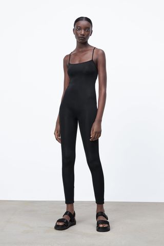 Zara + Long Stretch Jumpsuit