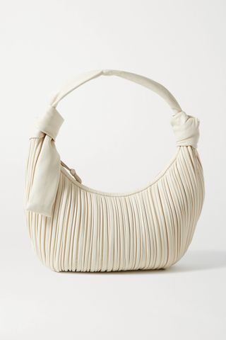 Neous + Neptune Knotted Pleated Leather Bag