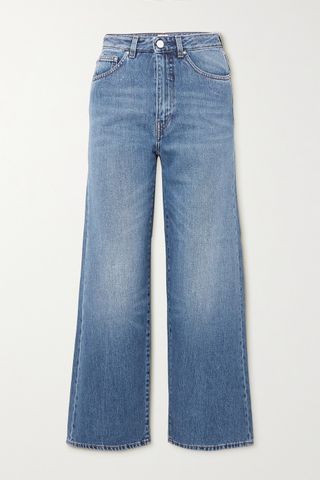 Totême + High-Rise Wide-Leg Jeans