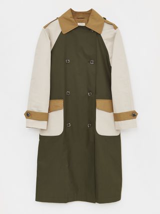 White Stuff + Stacey Colourblock Trench Coat