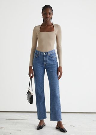& Other Stories + Favourite Cut Cropped Jeans