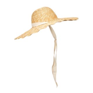Lack of Color + Scalloped Dolce Wide-Brim Straw Hat