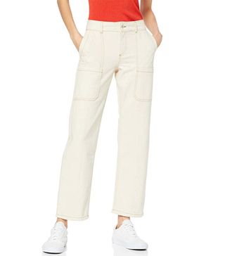 Find. + Straight Leg Mid Rise Ankle Length Jeans