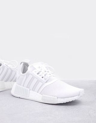 Adidas Originals + Nmd Trainers in Triple White