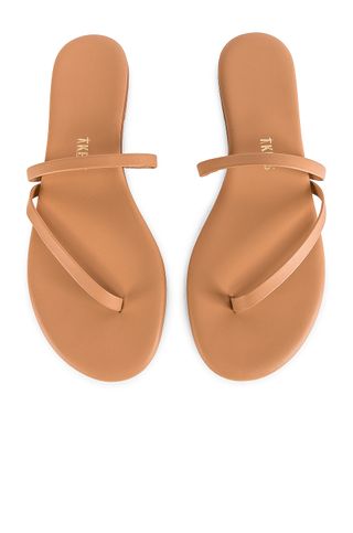 Tkees + Sarit Sandals in Nude