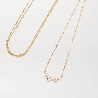 Stone and Strand + 10-Karat Gold Sapphire Necklace