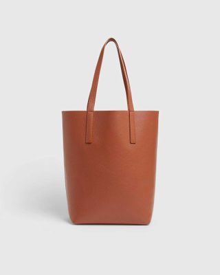 Quince + Tall Italian Leather Tote Bag