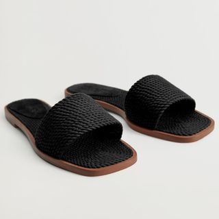 Mango + Braided Sandals