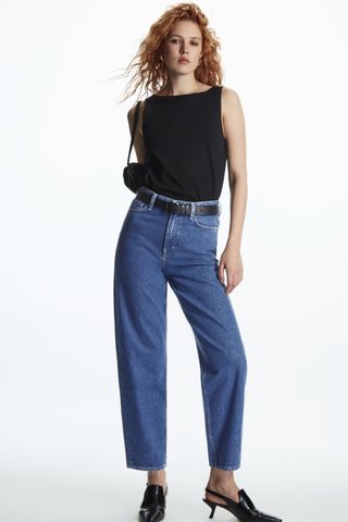 COS + Tapered Ankle-Length Jeans