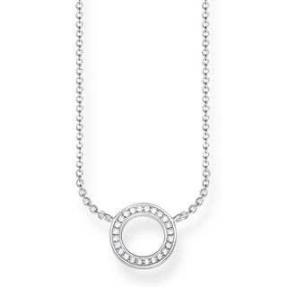 Thomas Sabo + Small Circle Together Necklace in 925 Sterling Silver