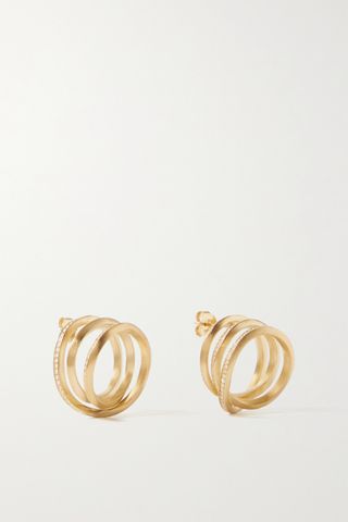 Completedworks + The Transit of Venus Gold-Plated Topaz Earrings