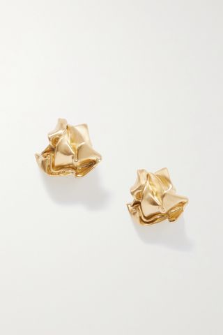 Completedworks + Crunched: a Tale of Abandoned Legal Strategies Gold-Plated Earrings