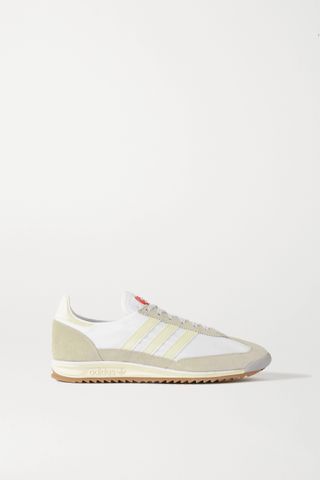 Adidas Originals + + Lotta Volkova Sl 72 Shell, Leather and Suede Sneakers