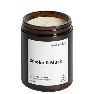 Earl of East + Soy Wax Candle-Smoke & Musk