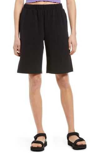 BP + Knit Knee Length Shorts