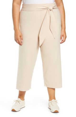 Wayf + Fulton Tie Waist Crop Pants