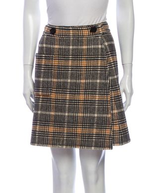 Christian Dior + Vintage Mini Skirt