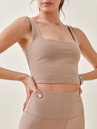 Reformation + Ivy Ecostretch Cropped Tank