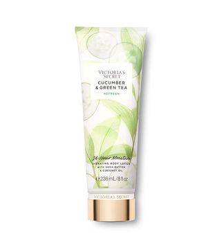 Victoria's Secret + Natural Beauty Hydrating Body Lotion in Cucumber & Green Tea