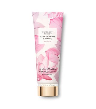 Victoria's Secret + Natural Beauty Hydrating Body Lotion in Pomegranate & Lotus