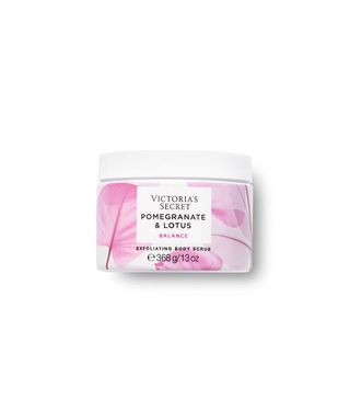 Victoria's Secret + Natural Beauty Exfoliating Body Scrub in Pomegranate & Lotus