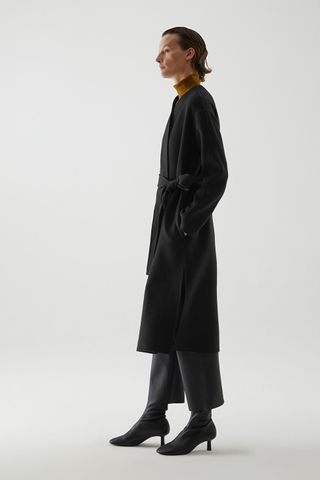 Cos + Belted Cashmere Coat