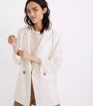 Madewell + Caldwell Double-Breasted Blazer: Two Button Edition