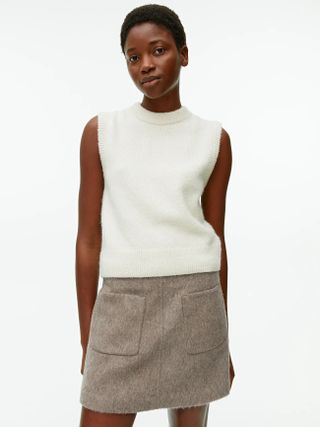 Arket + Wool Mini Skirt