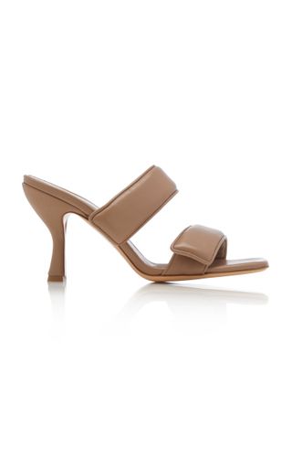 Gia Couture x Pernille Teisbaek + Padded Leather Sandals