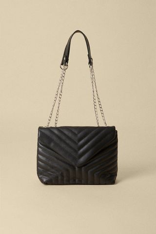 Oasis + Quilted Chain Strap Bag