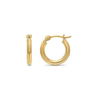 Tilo Jewelry + Classic Shiny Polished Round Hoop Earrings