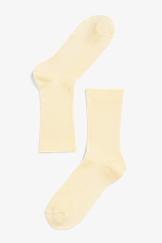 Monki + Ribbed Luxe Socks