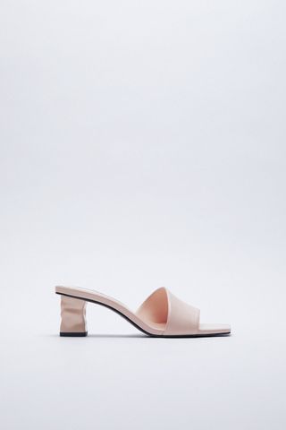 Zara + Crushed Heel Effect Sandals