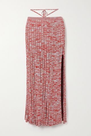 Christopher Esber + Cut-Out Tie-Detail Skirt