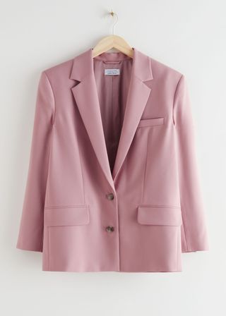 & Other Stories + Boxy Single Breasted Blazer