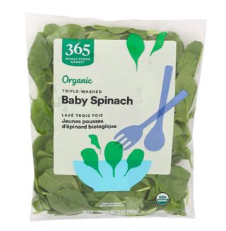 365 Everyday Value + Organic Baby Spinach Salad